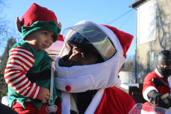 GALERÍA | Los moteros de Papá Noel llegan a Sanabria