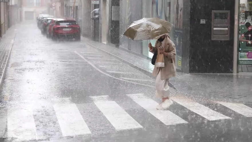 Llegan las lluvias fuertes y tormentas en Valencia