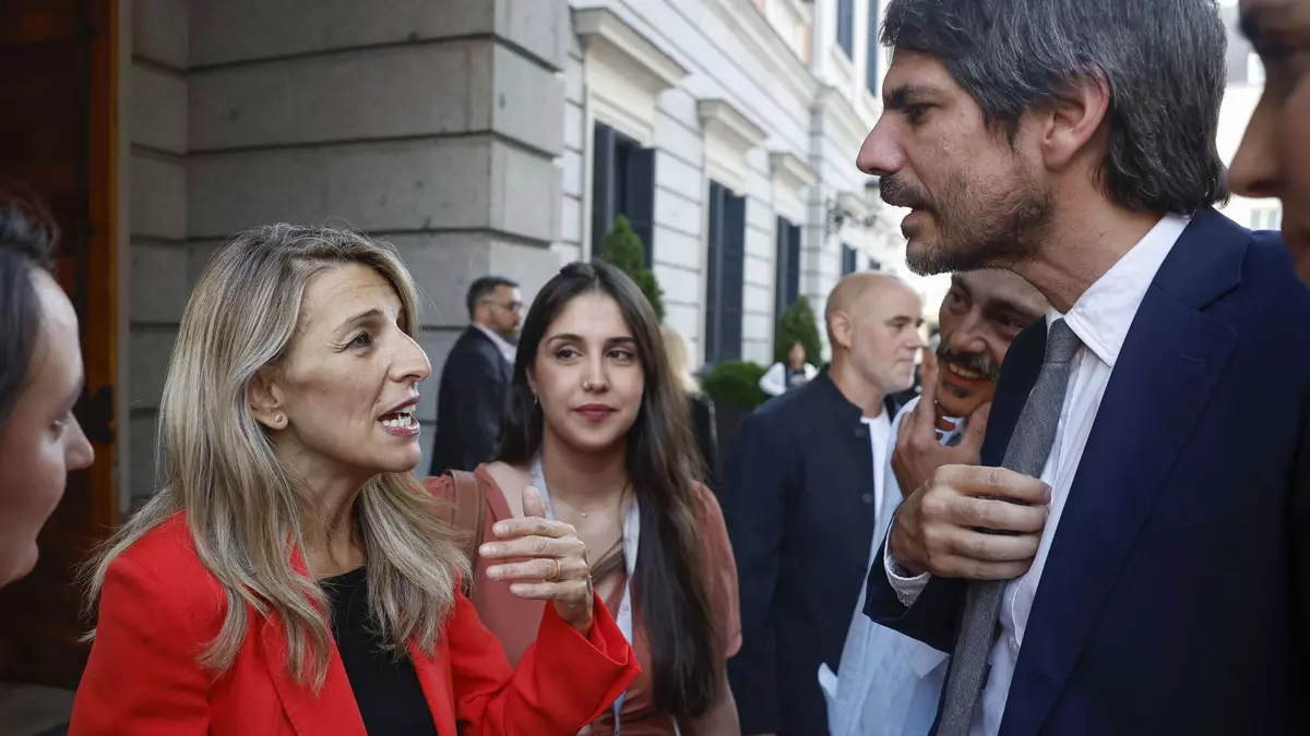 Yolanda Díaz llama a la izquierda a pactar un "programa de mínimos y de emergencia democrática" para las próximas generales