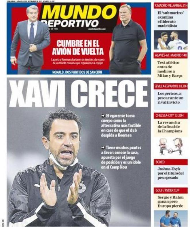 Las portadas de la prensa deportiva de hoy