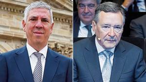 Ángel Escribano Ruiz (derecha) y José Vicente de los Mozos.