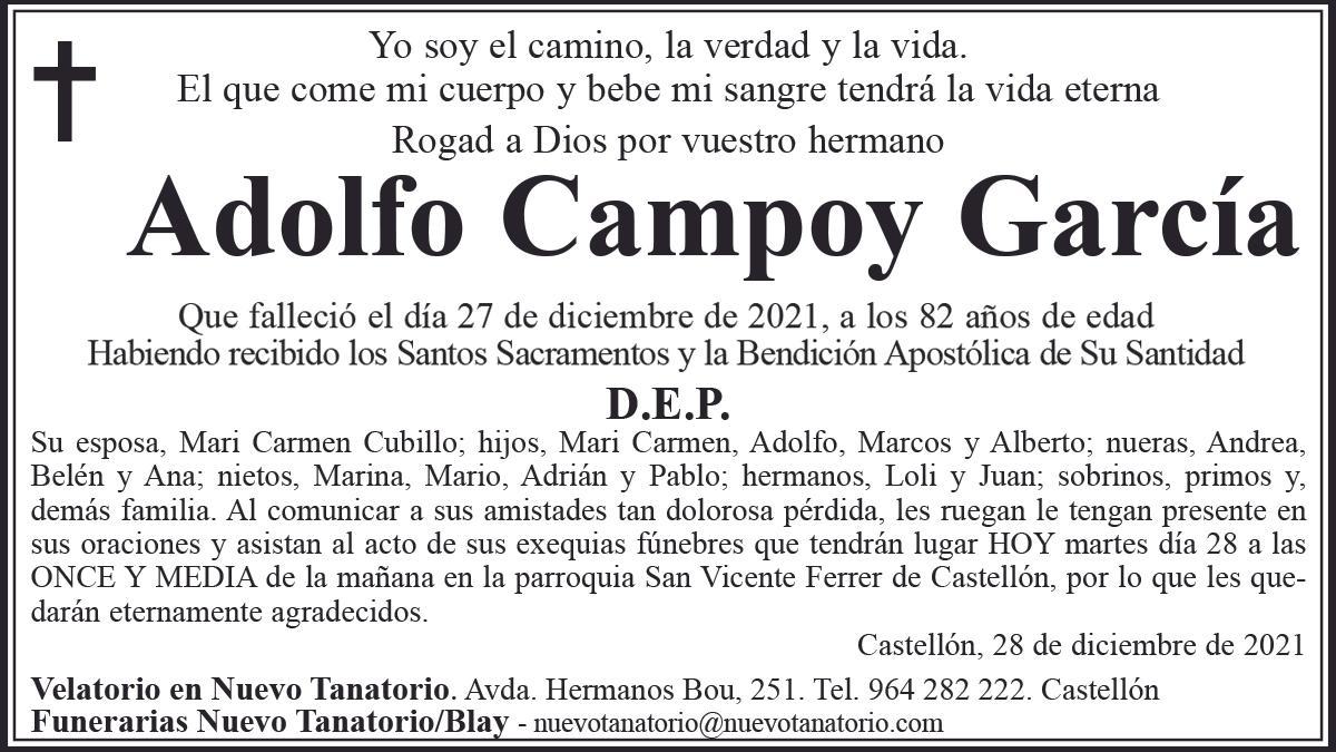 Adolfo Campoy García