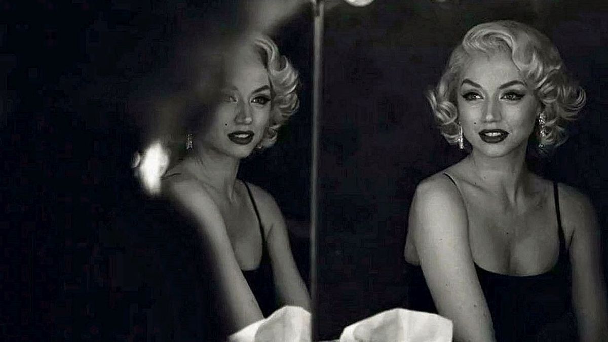 Ana de Armas como Marilyn en 'Blonde'