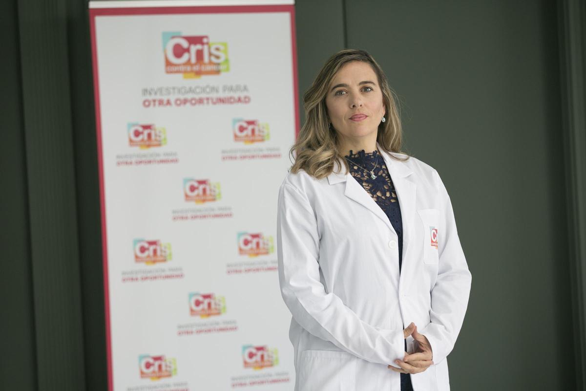 Guadalupe Sabio, directora de un grupo de investigación en el CNIO que estudia la relación entre la obesidad y el cáncer de hígado