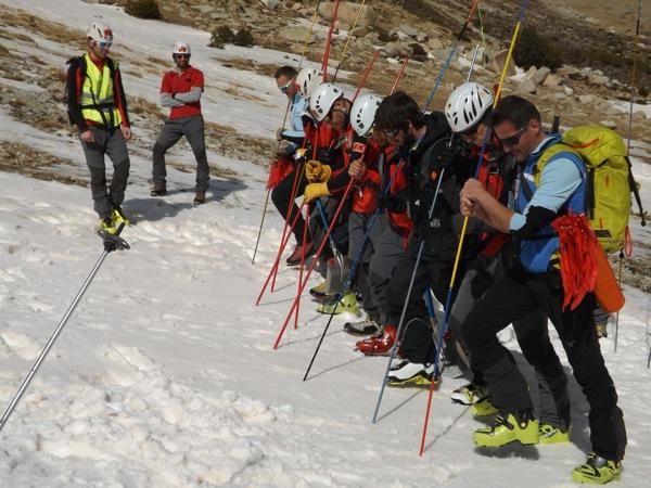 Simulacre de rescat a Vallter