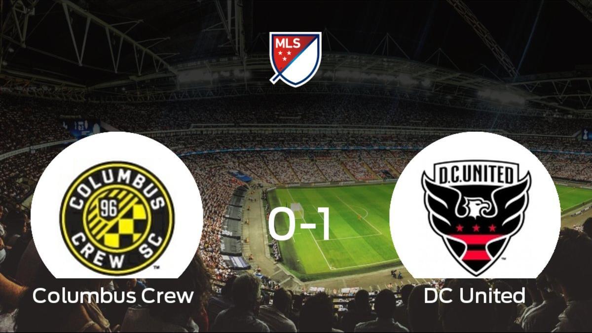 El DC United venció 0-1 en casa del Columbus Crew