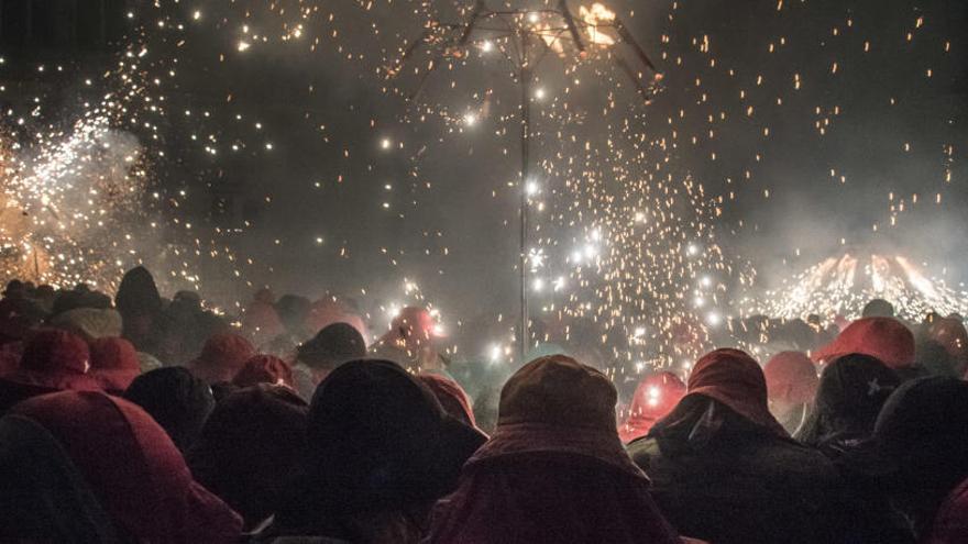 Imatge del darrer correfoc de Manresa