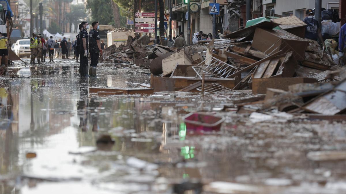 Daños causados por la dana de Valencia