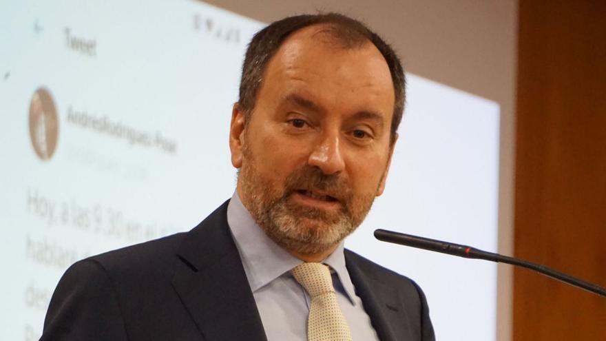 Andrés Rodríguez-Pose, durante una visita a València.