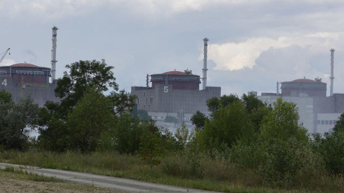 La central nuclear de Zaporíjia