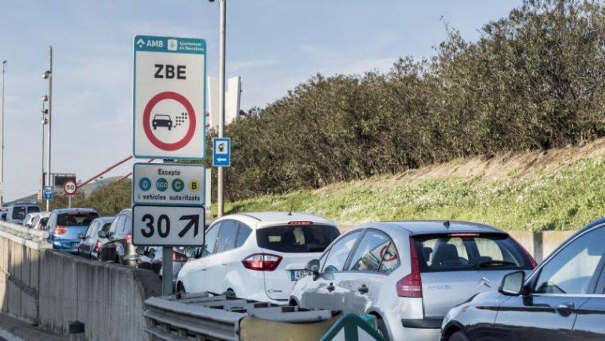 La Zona de Bajas Emisiones de Barcelona.