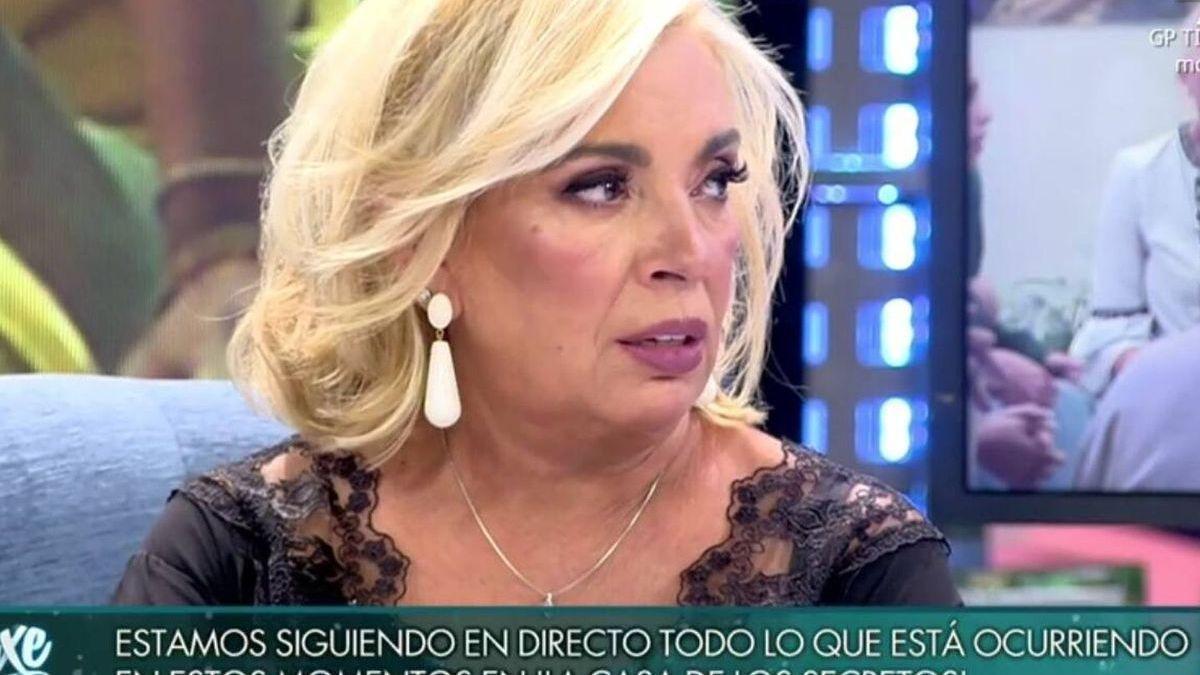 Carmen Borrego, pillada en un momento íntimo