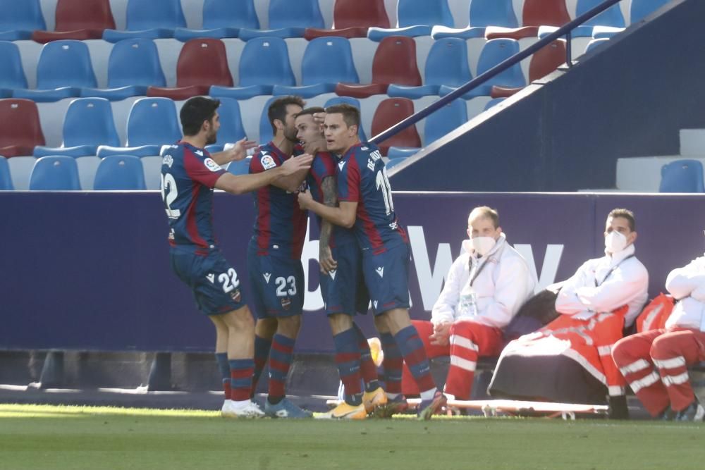 Levante - Getafe: Las mejores fotos del partido