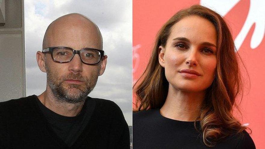 Moby se disculpa por decir que tuvo un romance con Portman