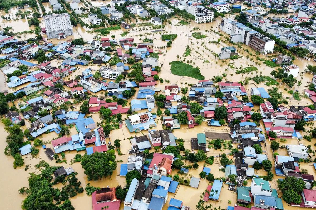 El tifón Yagi deja casi 100 muertos en Vietnam