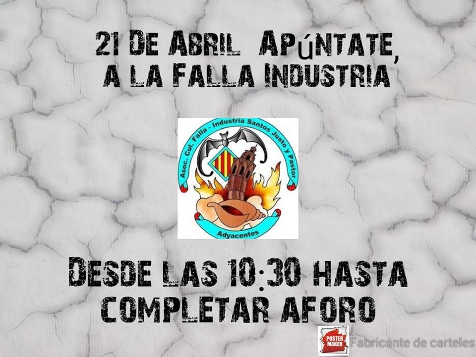 Si quieres ser fallero... fin de semana de &quot;apuntà&quot; en toda la ciudad