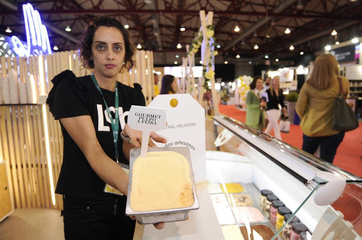 Stand de La Central Heladera en la Semana Verde.