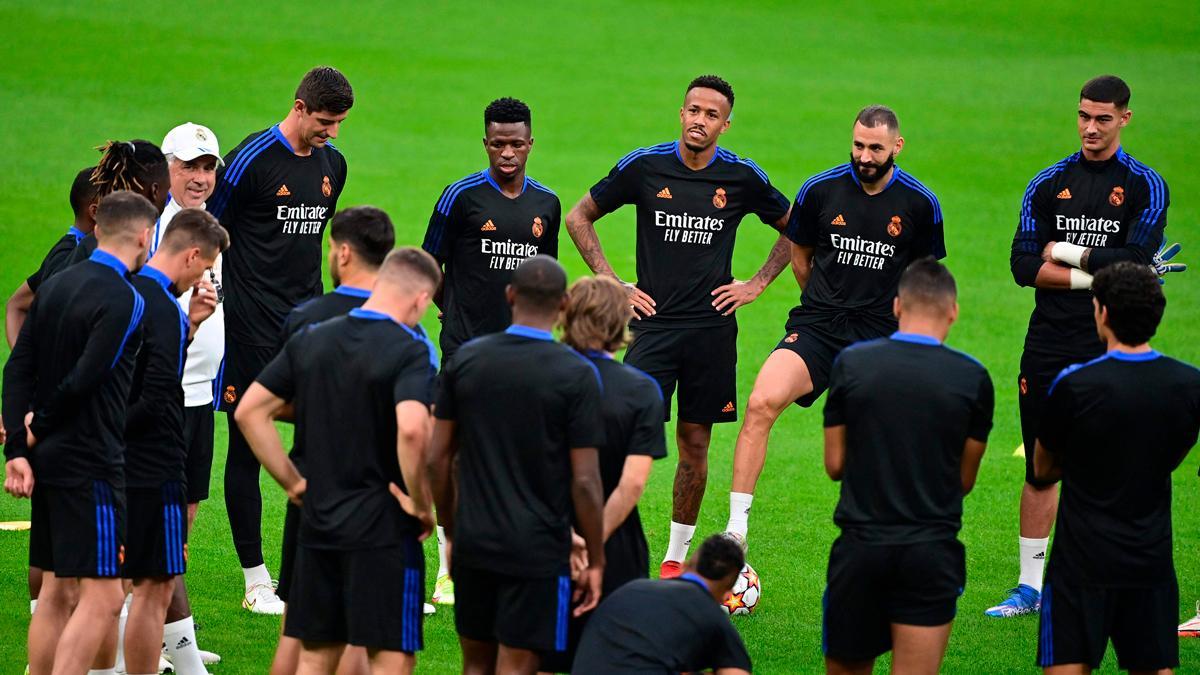 Así ha sido el entrenamiento del Real Madrid antes del enfrentamiento ante el Inter