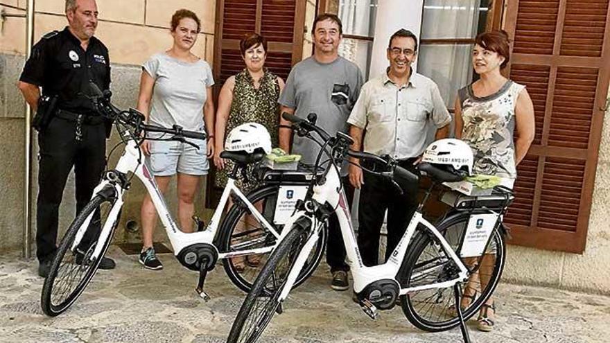 Presentación de las nuevas bicicletas, llamadas ´e-bikes´.