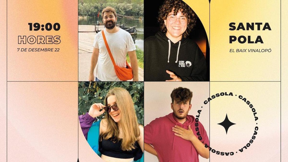 &quot;Cassola&quot; organizará una mesa redonda con 'influencers' de contenido en valenciano.