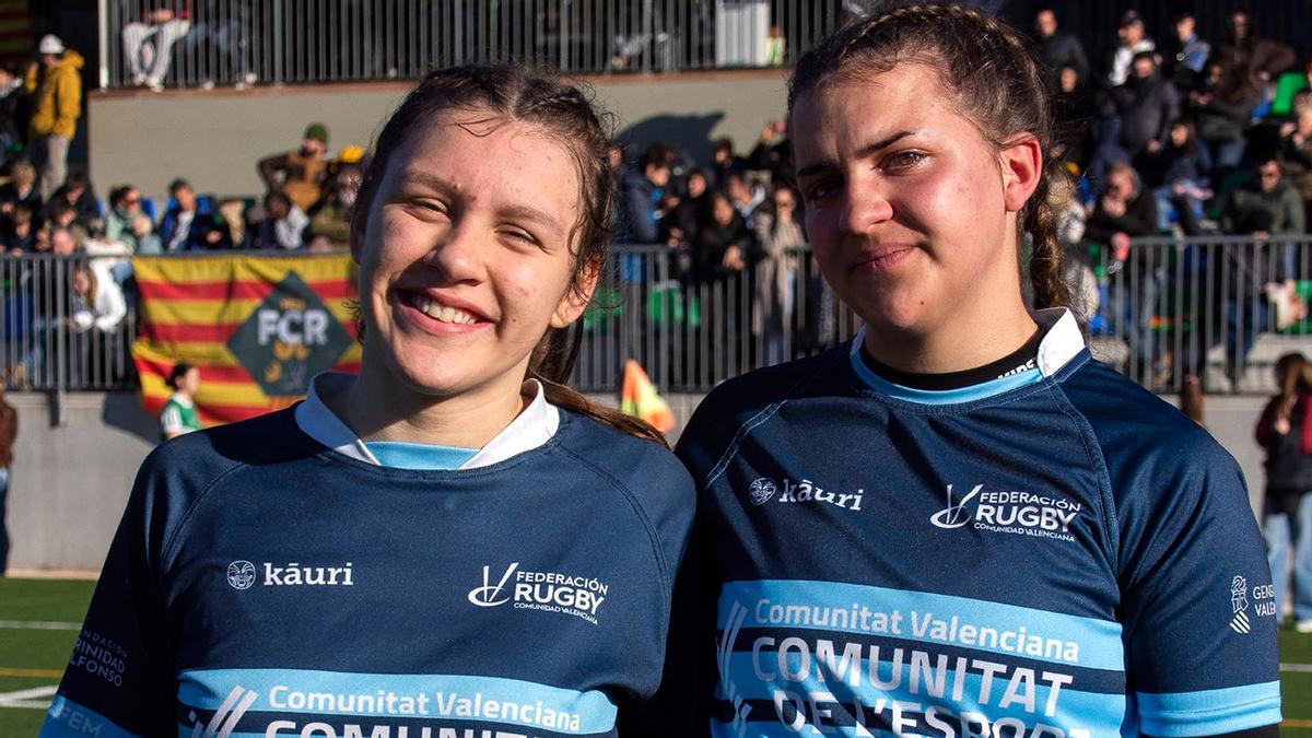 Mía López y Ayelén Distante, campeonas de España sub17.