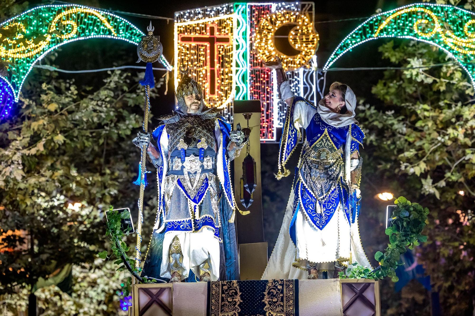 Desfile de Moros y Cristianos en Calp