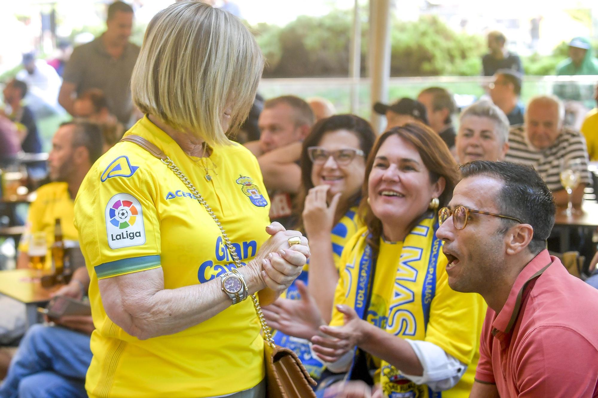 La ciudad vibró con la victoria de la UD Las Palmas contra el Cartagena