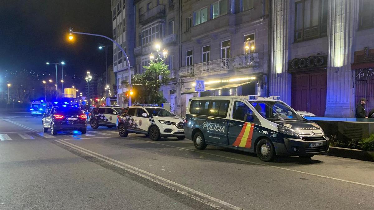Varios heridos y destrozos en Vigo en una pelea entre ultras del Celta y el Lyon