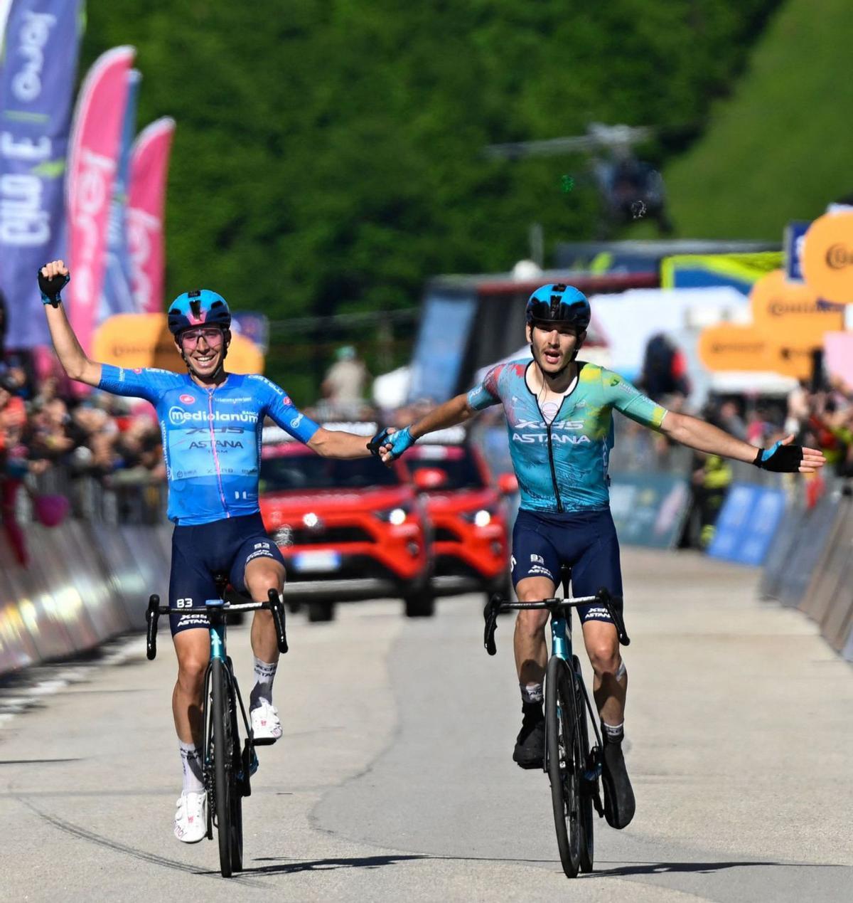 El Giro es converteix en un infern per a Juan Ayuso El Giro es converteix en un infern per a Juan Ayuso