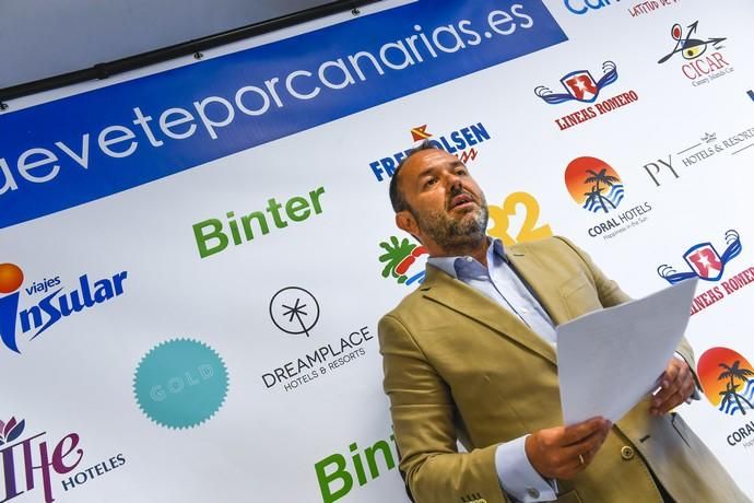 18-06-20 LAS PALMAS DE GRAN CANARIA. LA MINILLA.LAS PALMAS DE GRAN CANARIA. Presentación de la plataforma #MuéveteporCanarias.#MuéveteporCanarias. Una iniciativa que representa la alianza del sector para reactivar el turismo en las Islas con paquetes vacacionales para los residentes. Asistirán los responsables de las empresas participantes ((Viajes Insular, Binter, Fred Olsen, Cicar, Líneas Romero, THe Hoteles, HD Hoteles, Satocan Turistic, Coral Hoteles, Jardín de Tecina, Dreamplace Hotels & Resorts, R2 Hotels y PY Hotels & Resorts).. Fotos: Juan Castro  | 18/06/2020 | Fotógrafo: Juan Carlos Castro