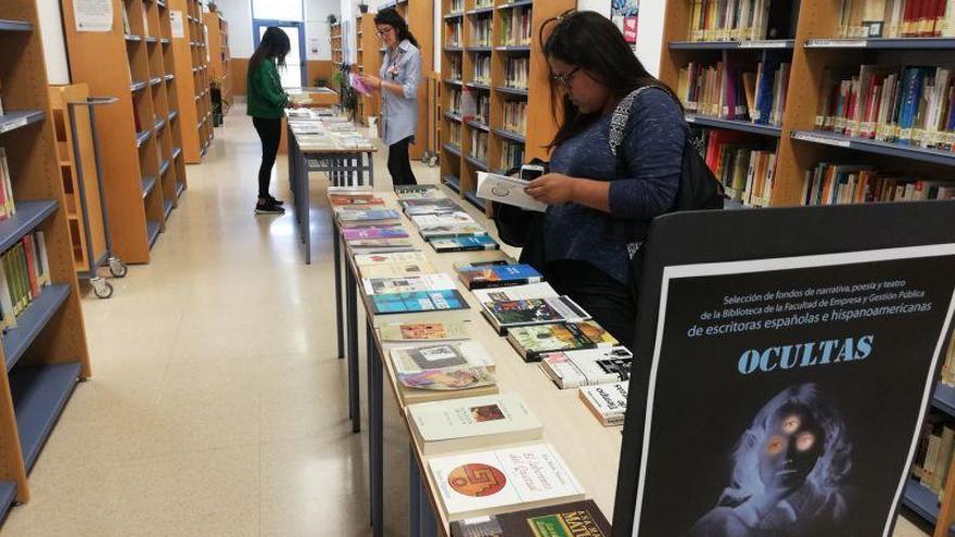 El Campus de Huesca inaugura la exposición ‘Ocultas’ en el Día de las Escritoras