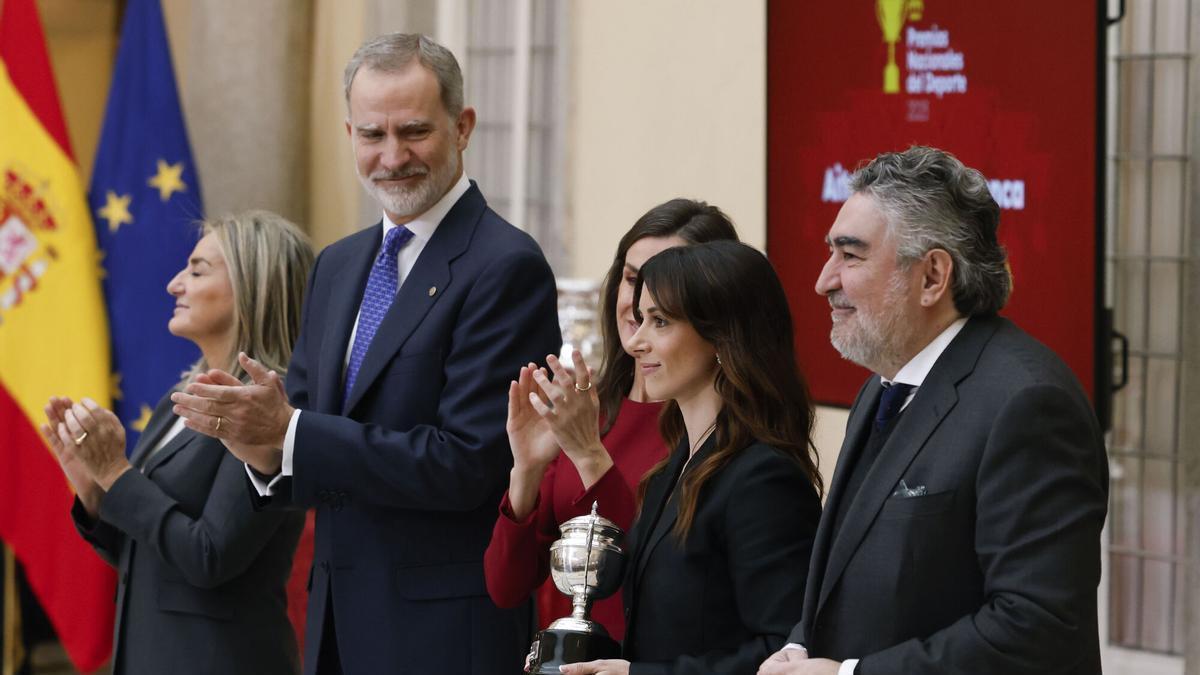 Aitana Bonmatí y Lamine Yamal, premiados en los Nacionales del Deporte