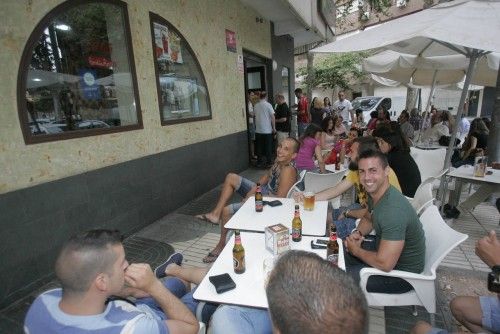 Así se vivió el España-Chile en los bares de Cartagena
