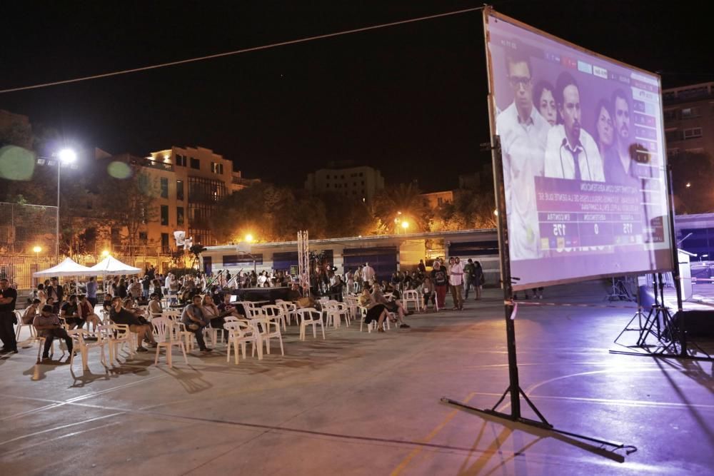 Unidos Podemos und Més waren am Abend enttäuscht.