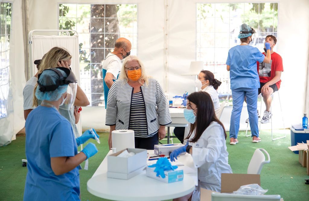 PCR masivas y gratuitas a los jóvenes en Oropesa