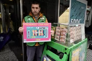 El vendedor más «marchoso» reparte un millón de euros en Pontevedra: "Todavía no lo creo"