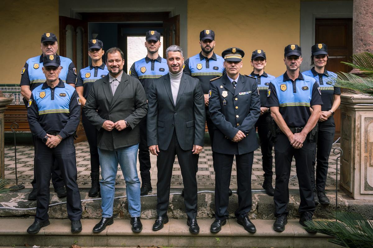 La Policía Local de La Laguna incorpora cinco nuevos agentes como funcionarios de carrera