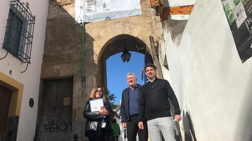 La restauración del Arco del Portillo comenzará el lunes