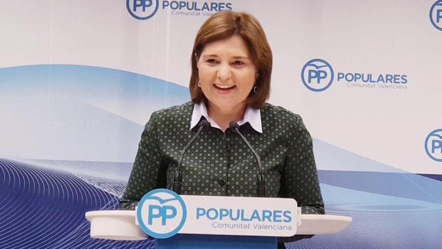 La popular Isabel Bonig, en un acto reciente