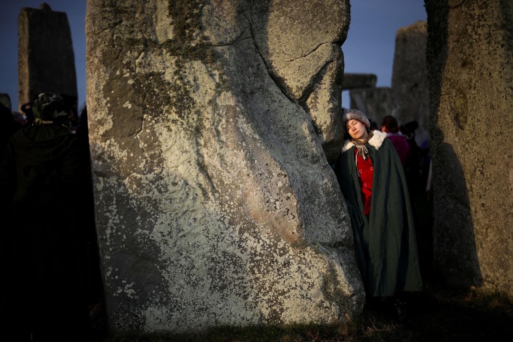 Congregación en Stonehenge para celebrar el solsticio de invierno.