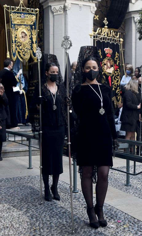 La procesión del Viernes Santo de Murcia, en imágenes