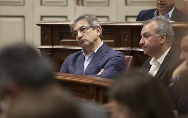 18/04/2017.CANARIAS POLITICA.Pleno del Parlamento de Canarias..Fotos: Carsten W. Lauritsen