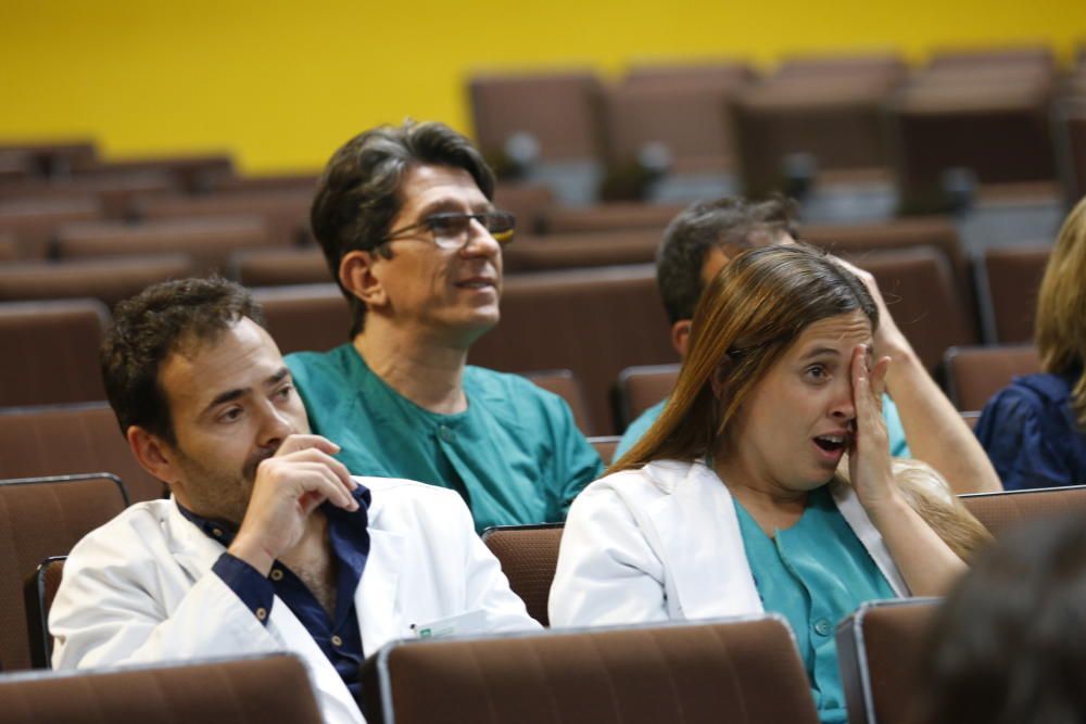 Acto de clausura de la nueva promoción de profesionales que culminan la residencia en el Hospital Clínico de Málaga