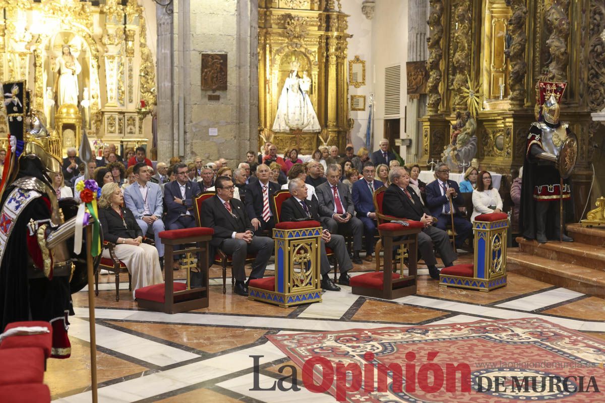 Fiestas de Caravaca: misa Pontifical en el día de la Vera Cruz