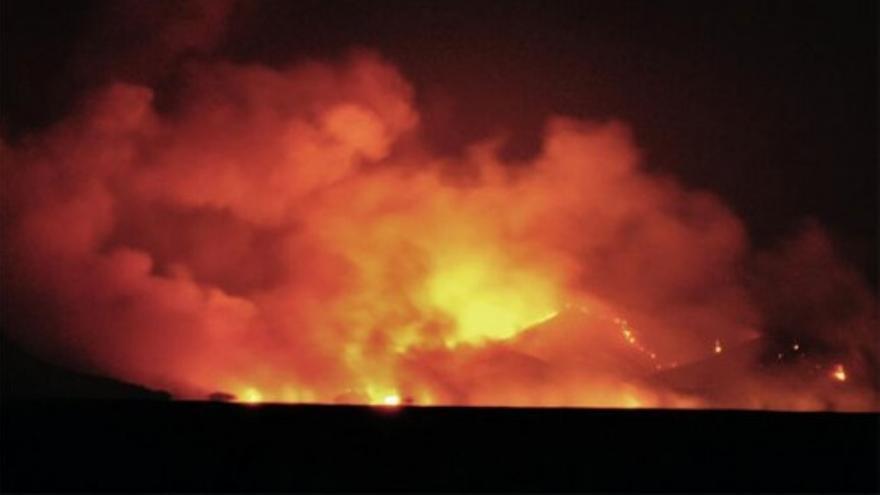 Más de 100 personas evacuadas por un incendio en Mallorca