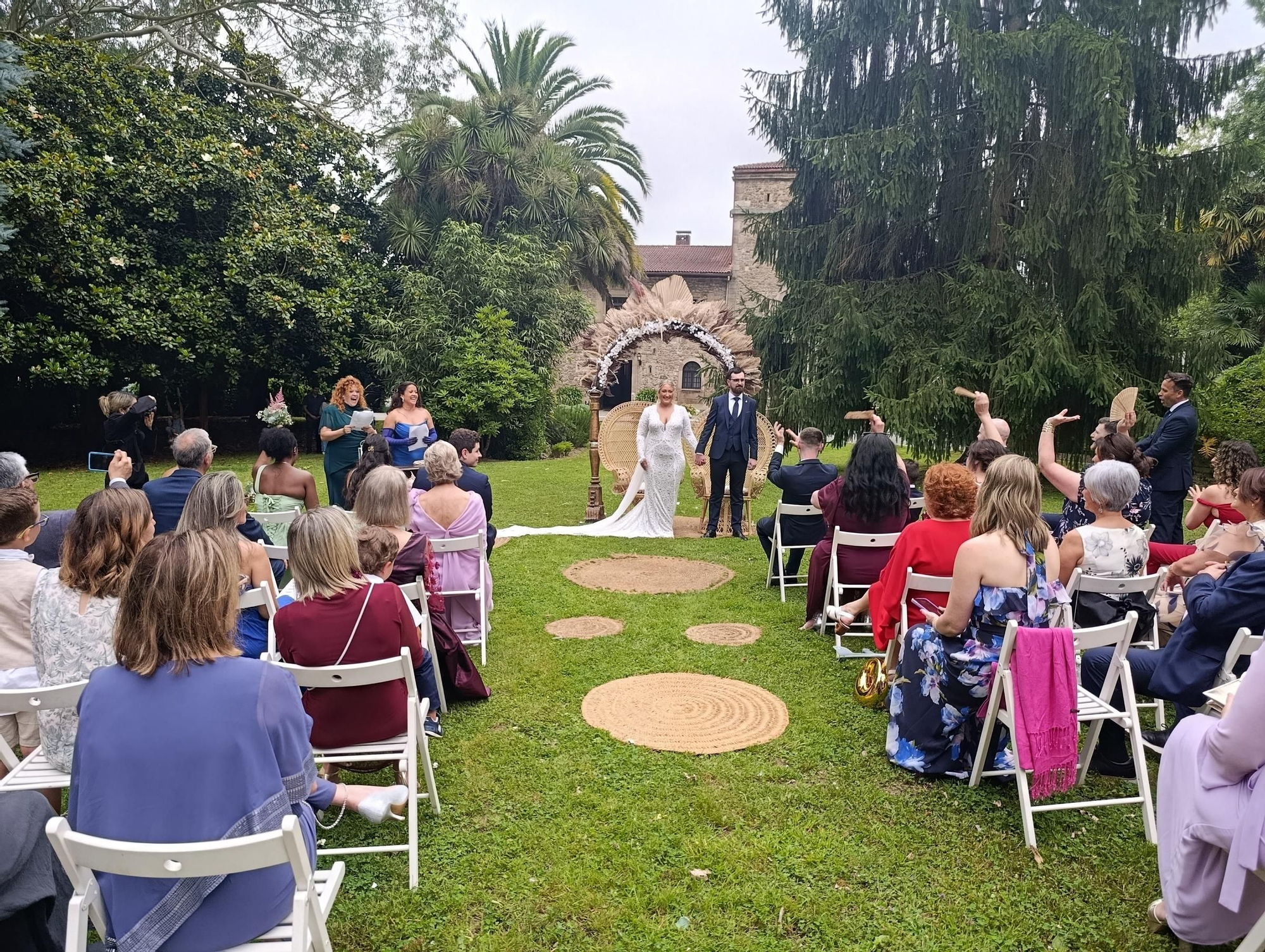 La boda más internacional de Llanera
