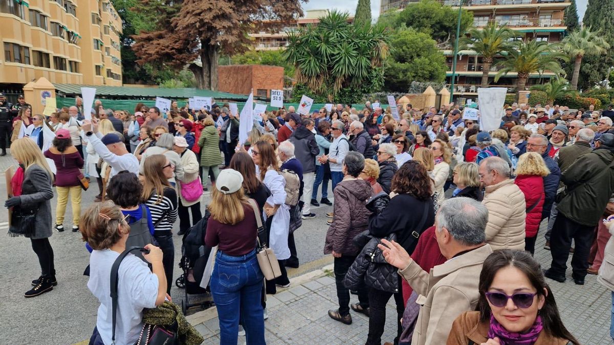 Mutualistas concentrados este sábado en el Paseo de Sancha