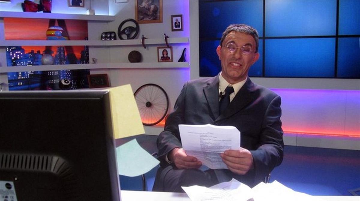 Pep Plaza dóna vida al president Bartomeu a ’Crackòvia’. Pep Plaza dóna vida al president Bartomeu a ’Crackòvia’.