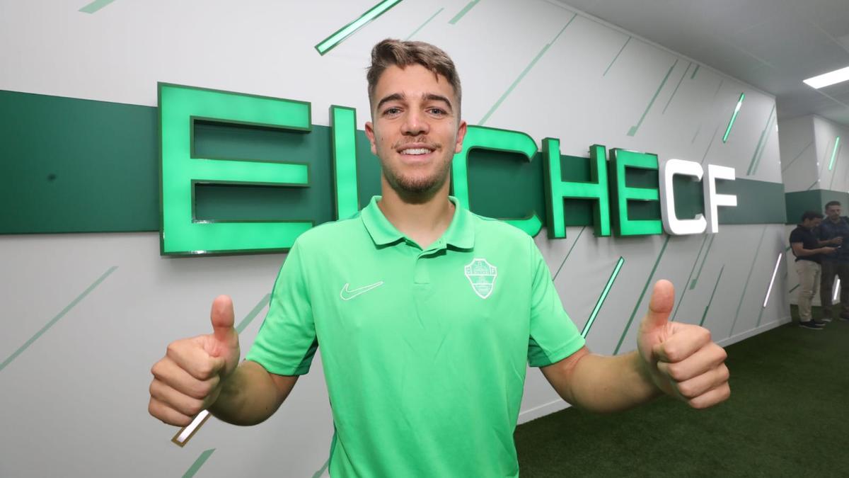 Sergio Carreira ha llegado muy ilusionado al Elche