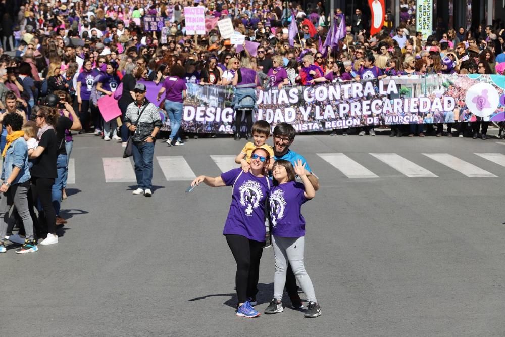 8M en Murcia: Manifestación de la mañana